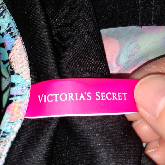 🔴 SALE Victoria's Secret Bright Floral Bikini Top Size S - Picture 5 of 6